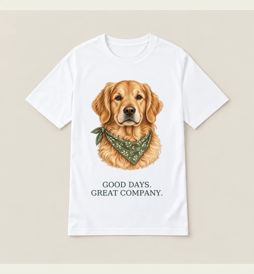 Good Company digital tee design preview