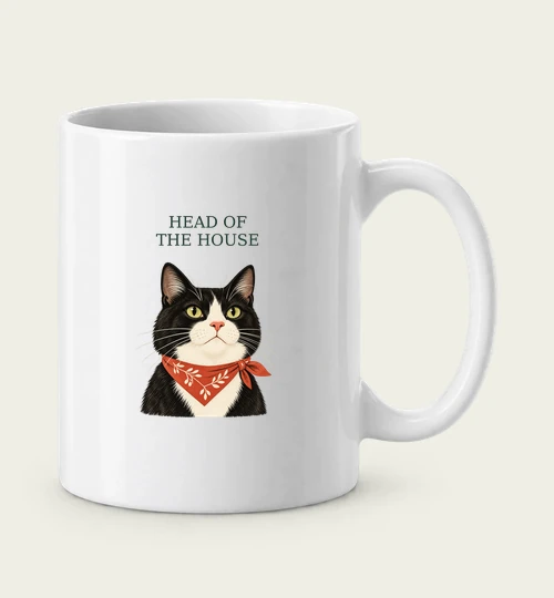 Head of the House digital mug design preview