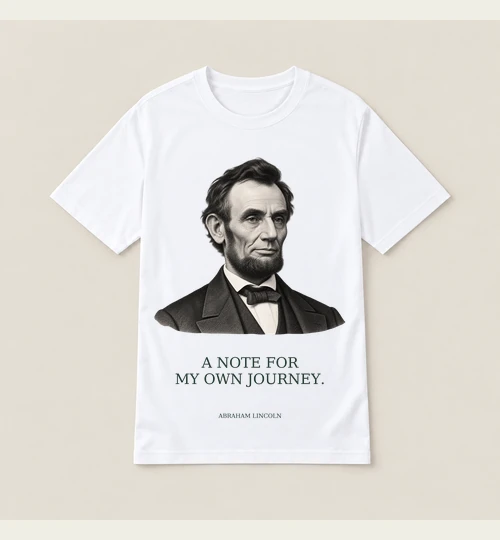 Abraham Lincoln digital tee design preview