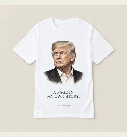 Donald Trump digital tee design preview