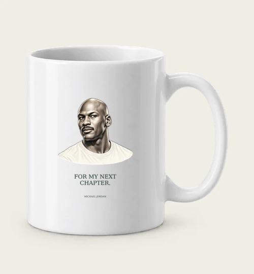 Michael Jordan digital mug design preview