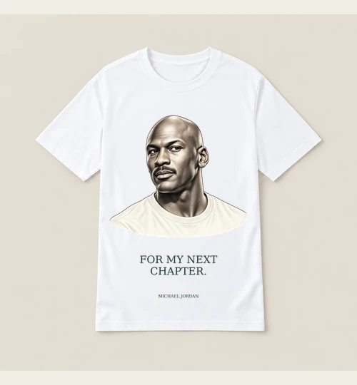 Michael Jordan digital tee design preview