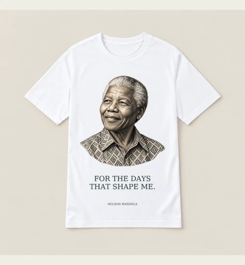 Nelson Mandela digital tee design preview